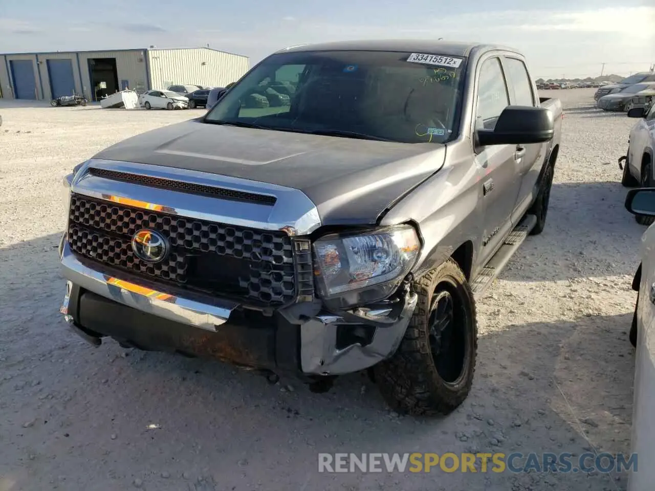 2 Photograph of a damaged car 5TFDY5F17LX876650 TOYOTA TUNDRA 2020