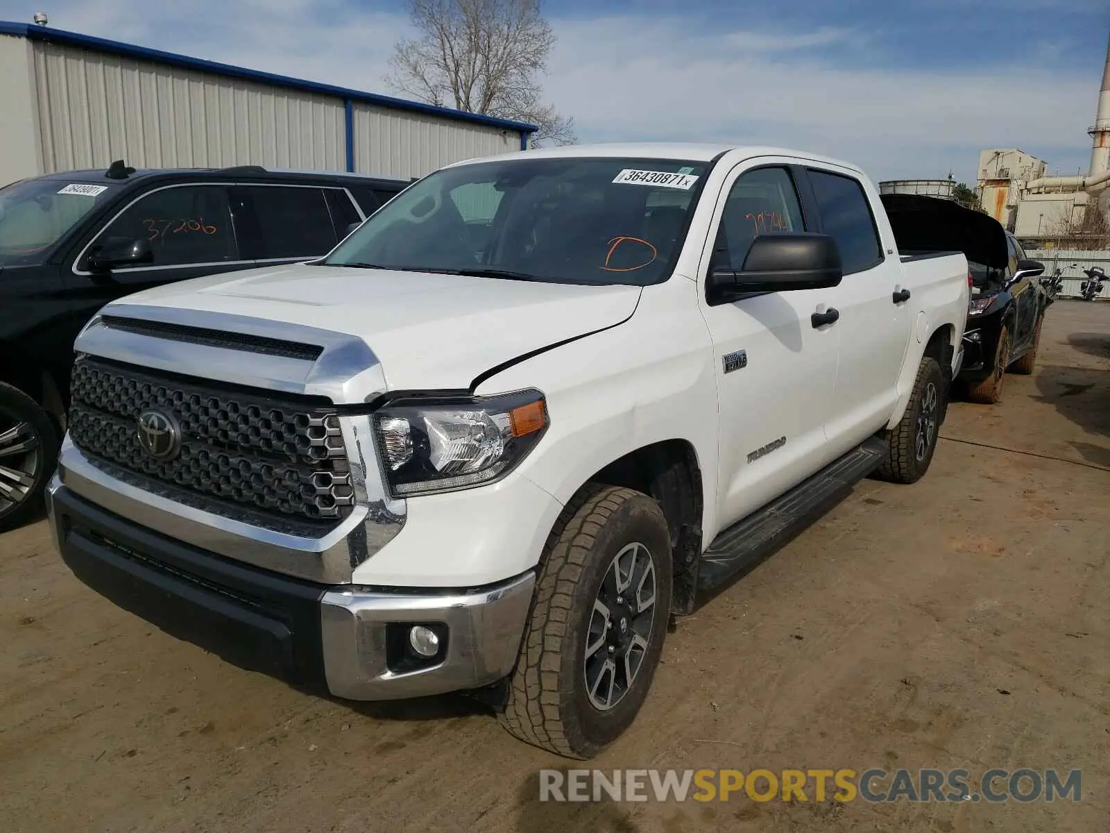 2 Photograph of a damaged car 5TFDY5F17LX892170 TOYOTA TUNDRA 2020