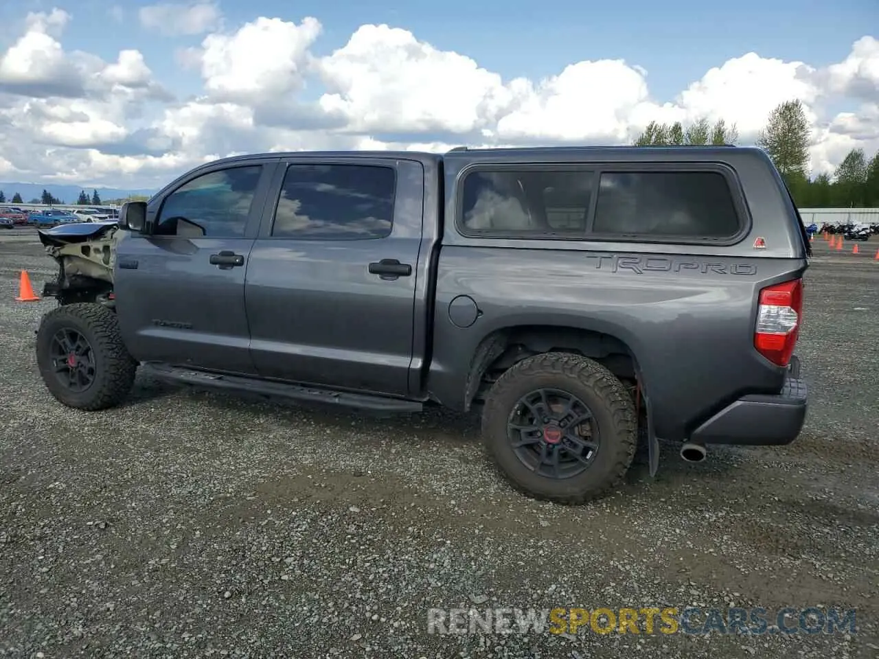 2 Photograph of a damaged car 5TFDY5F17LX940590 TOYOTA TUNDRA 2020