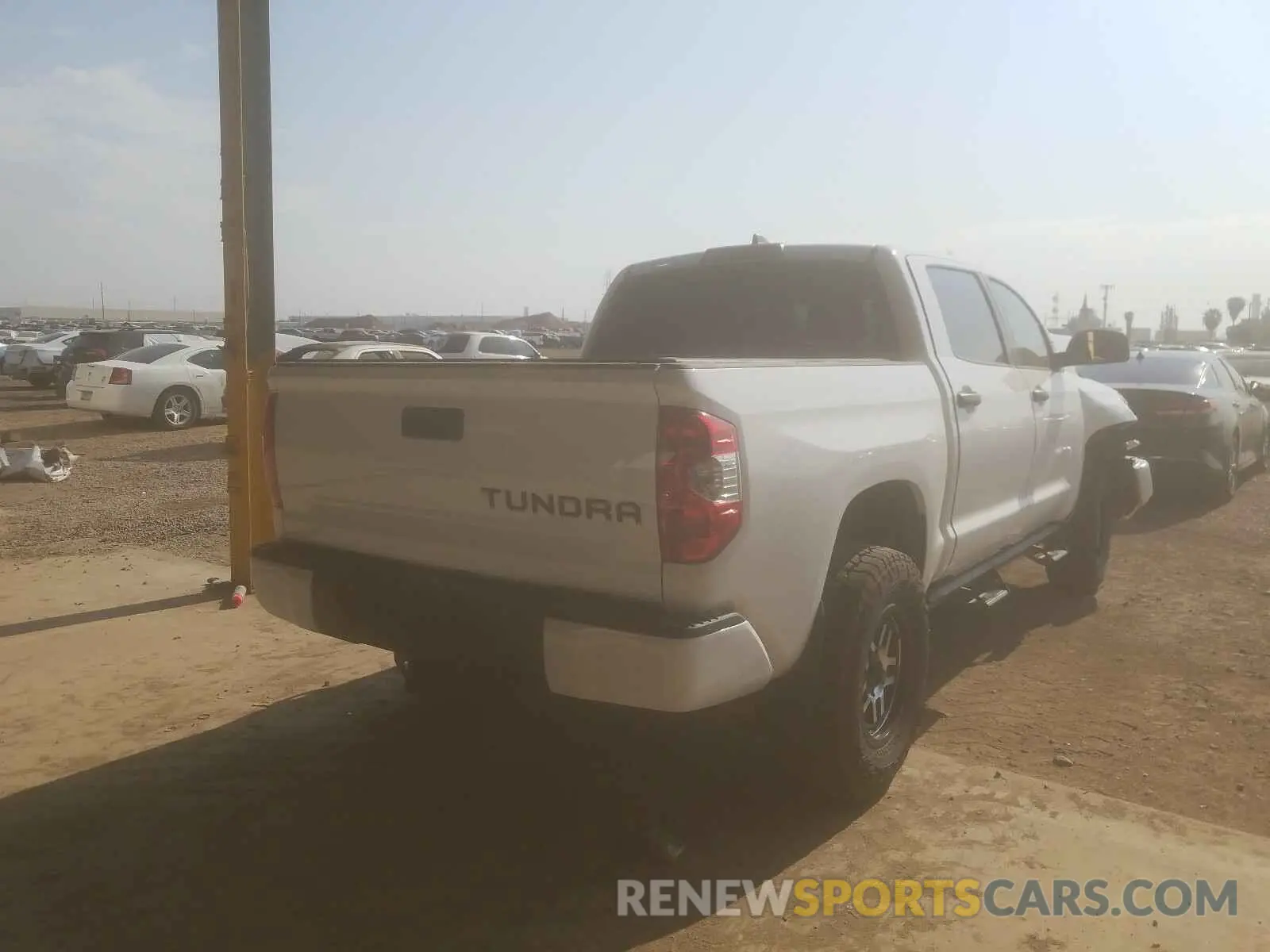 4 Photograph of a damaged car 5TFDY5F18LX918176 TOYOTA TUNDRA 2020