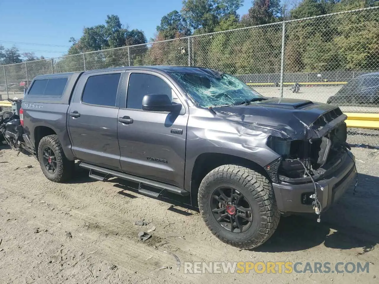 4 Фотография поврежденного автомобиля 5TFDY5F18LX939903 TOYOTA TUNDRA 2020