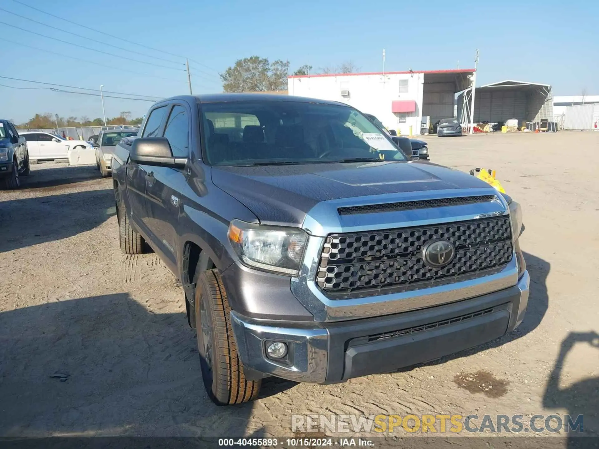 1 Photograph of a damaged car 5TFEY5F10LX266304 TOYOTA TUNDRA 2020