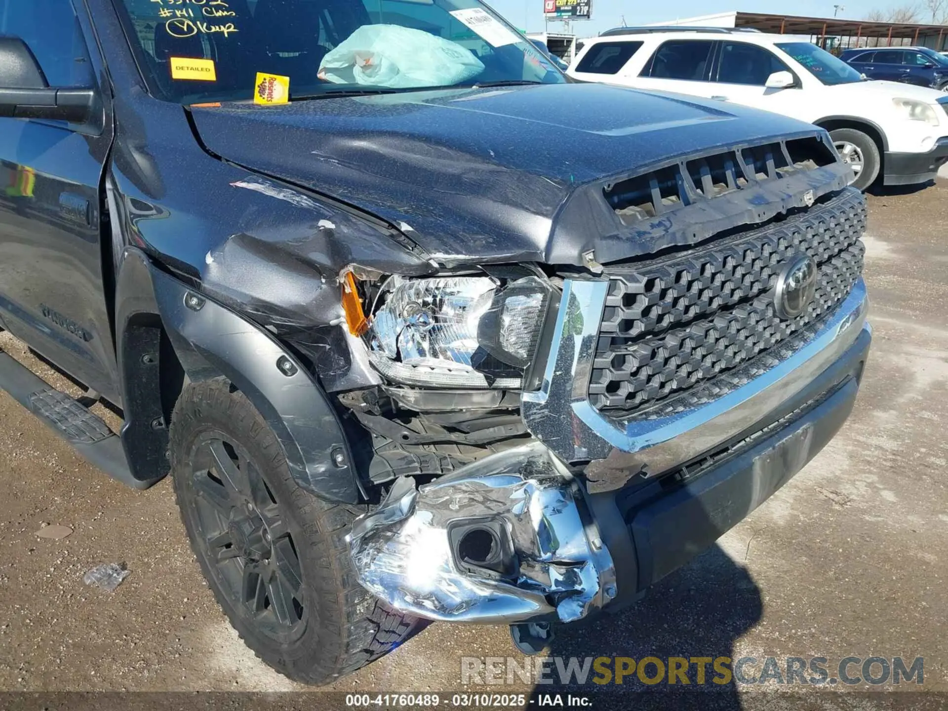 6 Photograph of a damaged car 5TFEY5F12LX259046 TOYOTA TUNDRA 2020