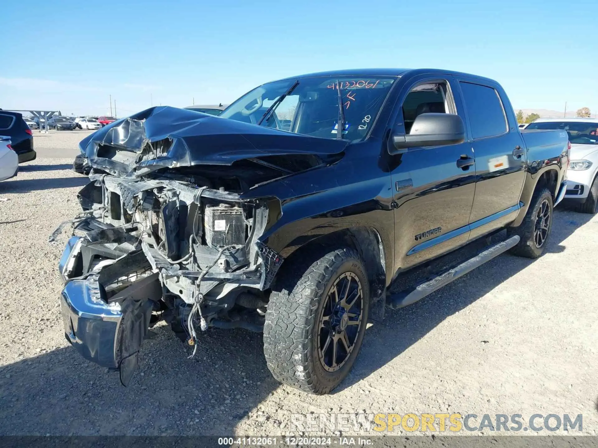 2 Фотография поврежденного автомобиля 5TFEY5F14LX257380 TOYOTA TUNDRA 2020