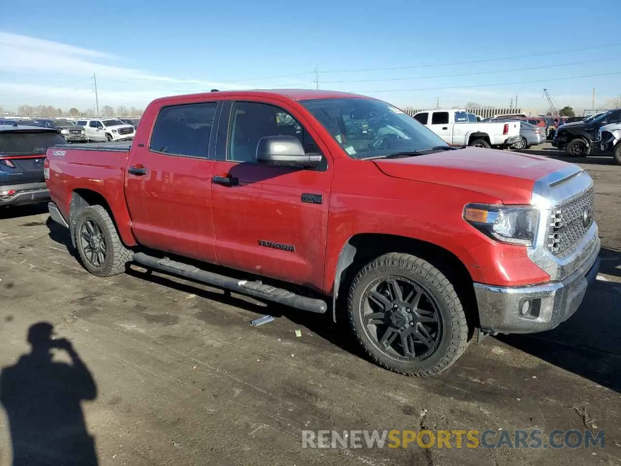 4 Фотография поврежденного автомобиля 5TFEY5F14LX270310 TOYOTA TUNDRA 2020