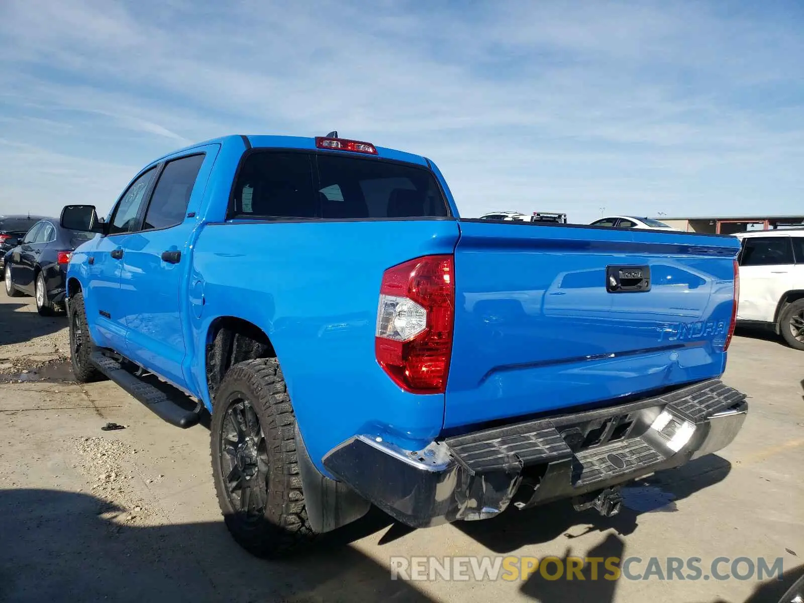 3 Photograph of a damaged car 5TFEY5F18LX271217 TOYOTA TUNDRA 2020