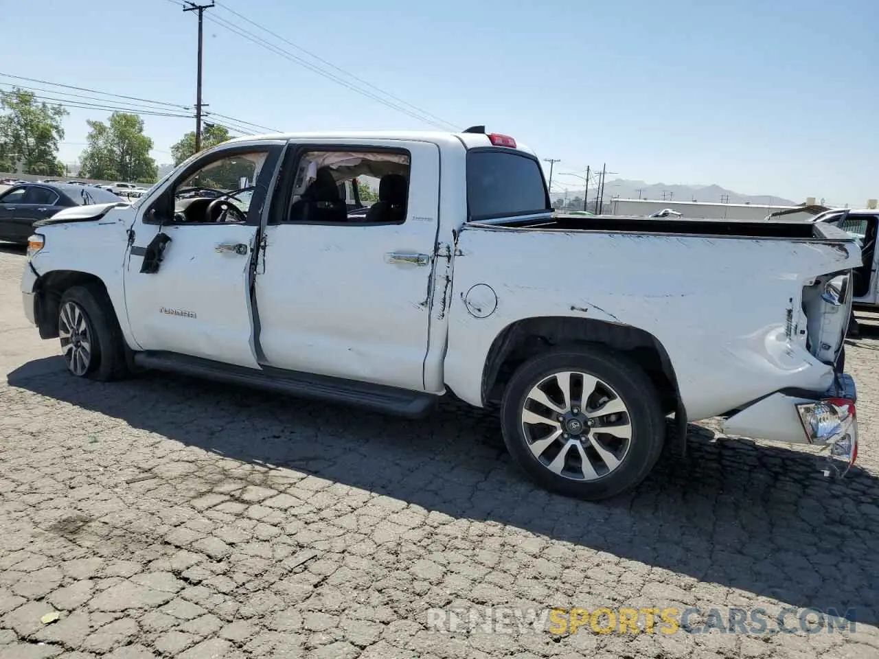 2 Фотография поврежденного автомобиля 5TFFY5F13LX262025 TOYOTA TUNDRA 2020