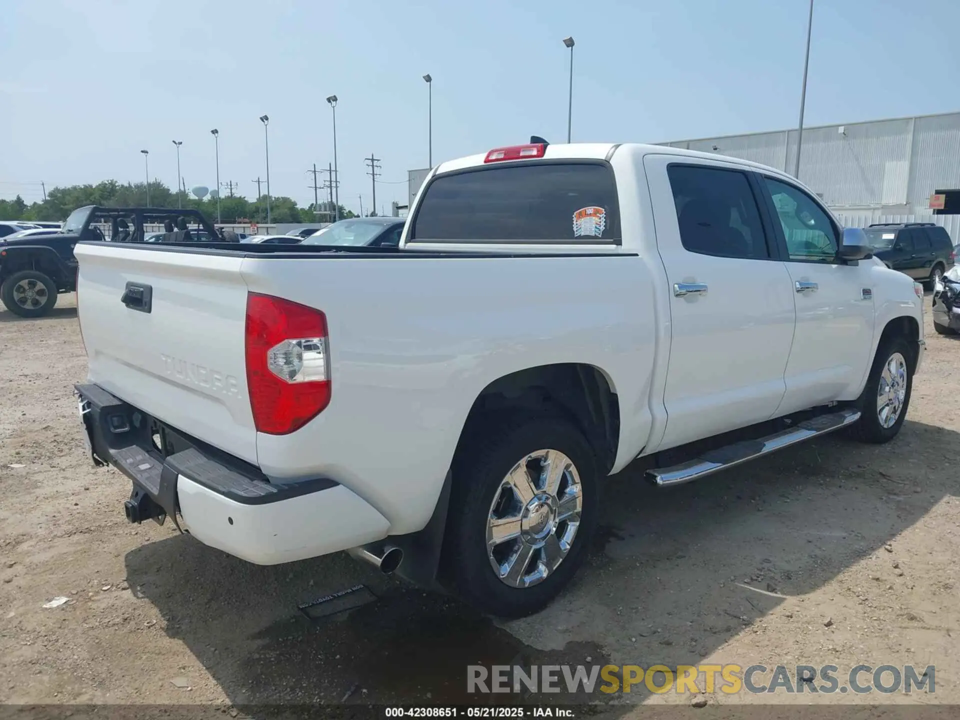 4 Photograph of a damaged car 5TFGY5F18LX257827 TOYOTA TUNDRA 2020