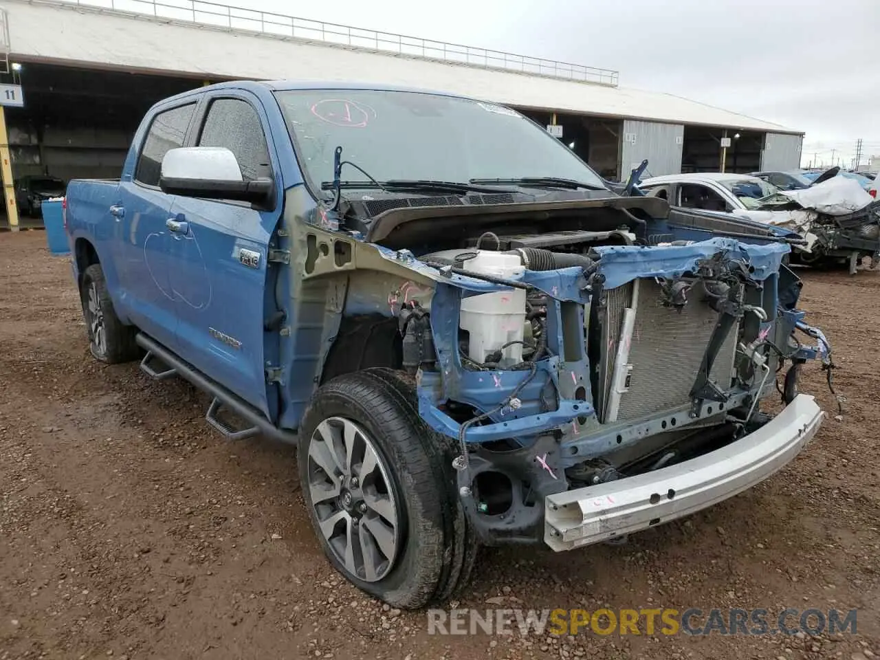 1 Фотография поврежденного автомобиля 5TFHY5F11LX930980 TOYOTA TUNDRA 2020