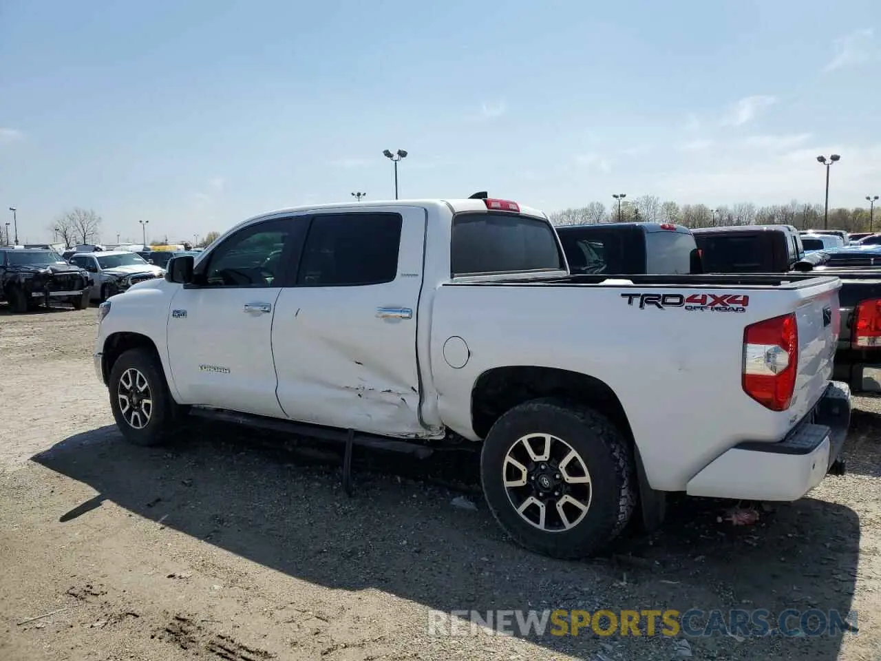 2 Фотография поврежденного автомобиля 5TFHY5F13LX946291 TOYOTA TUNDRA 2020