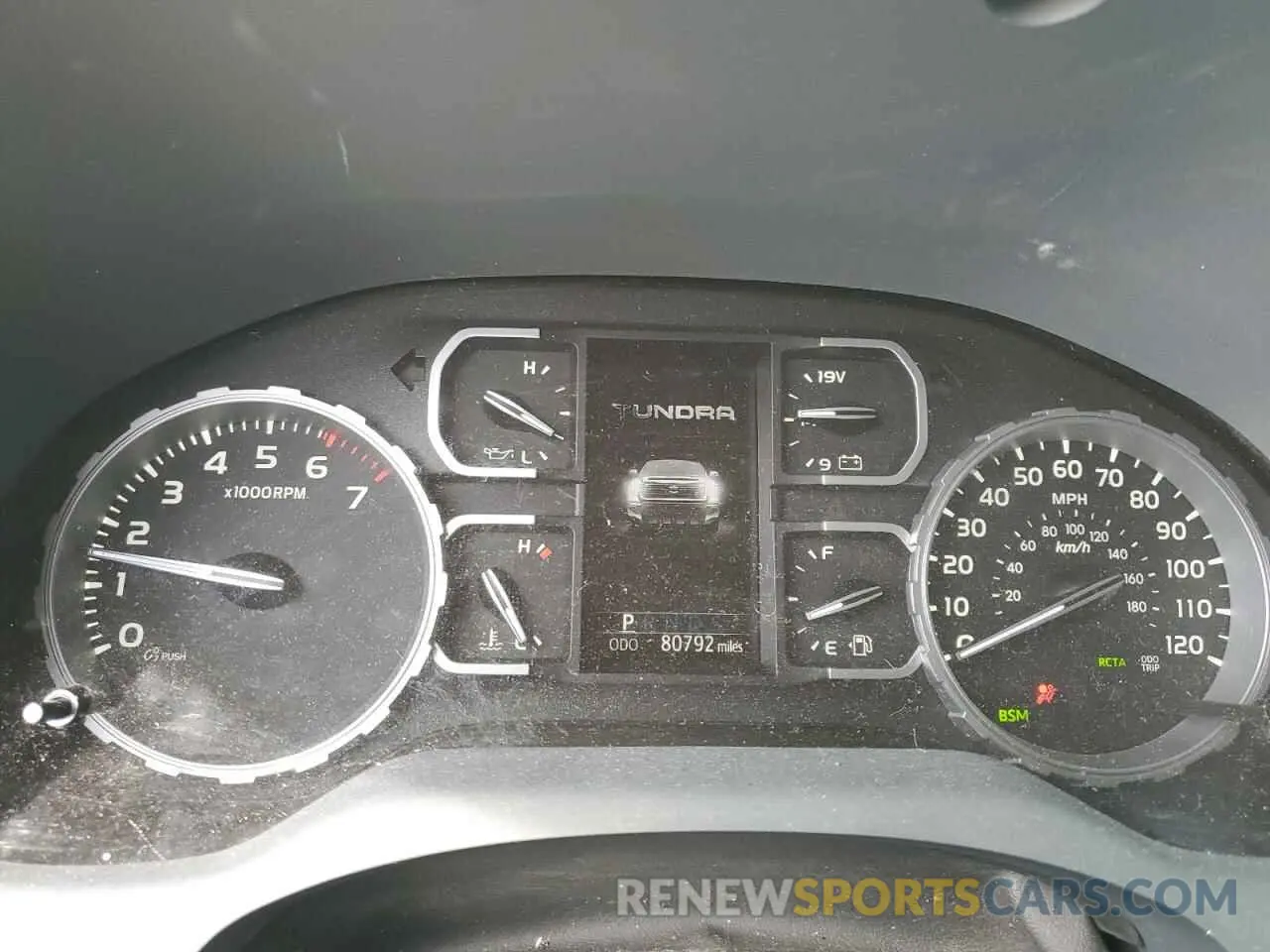 9 Фотография поврежденного автомобиля 5TFHY5F13LX946291 TOYOTA TUNDRA 2020