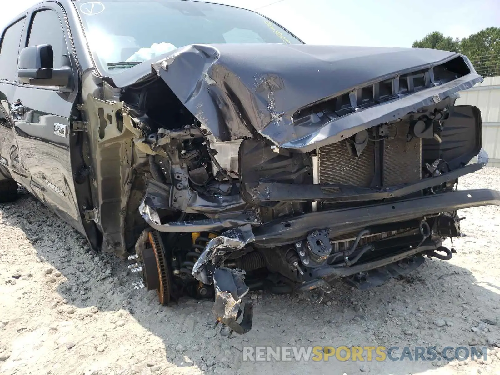 9 Photograph of a damaged car 5TFHY5F15LX889480 TOYOTA TUNDRA 2020