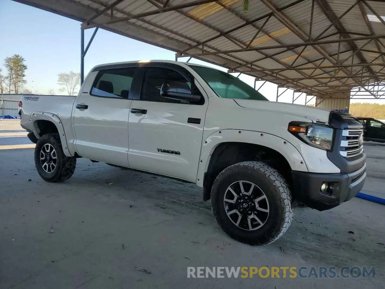 4 Photograph of a damaged car 5TFHY5F16LX925175 TOYOTA TUNDRA 2020