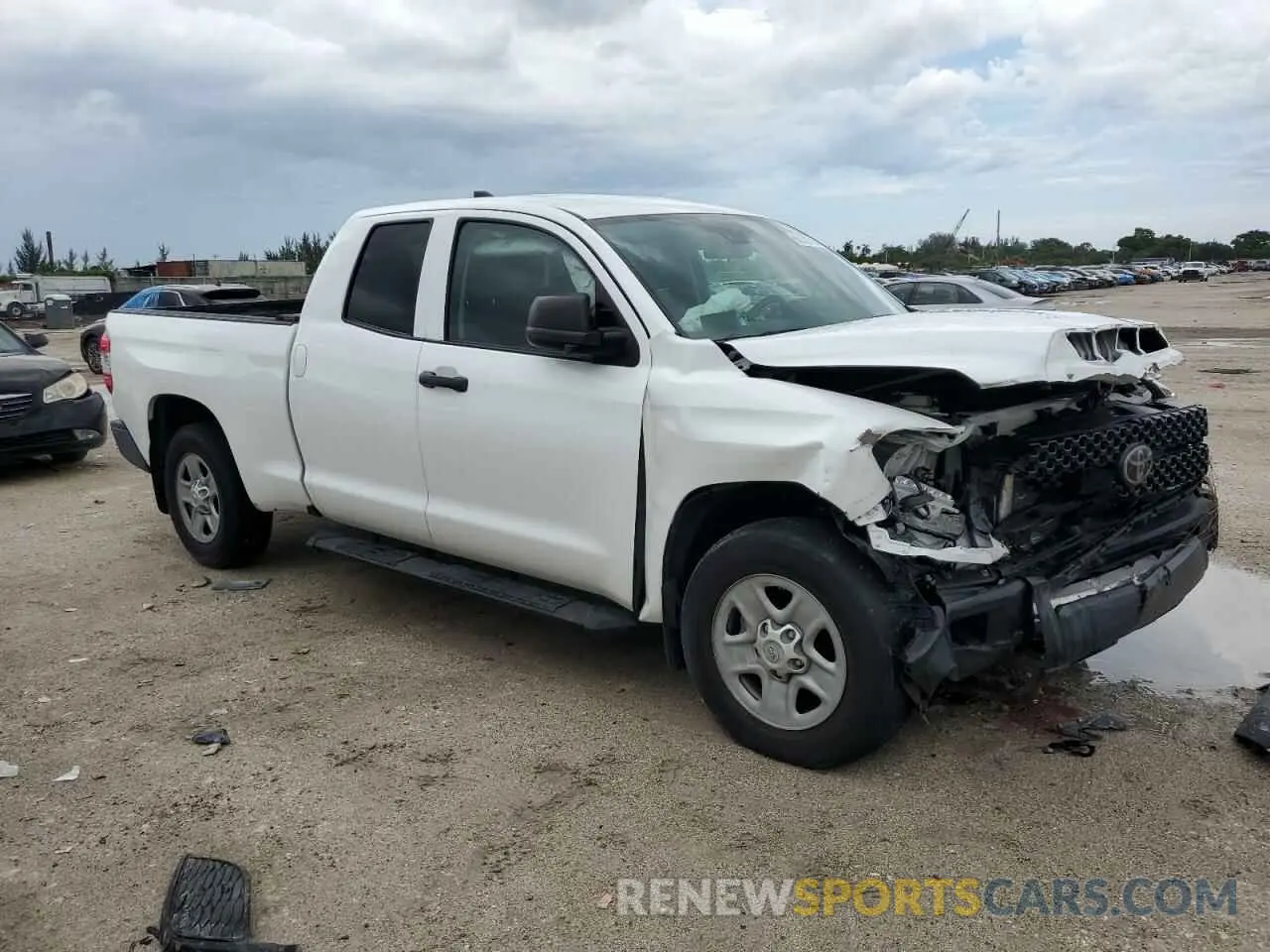 4 Photograph of a damaged car 5TFRY5F12LX263034 TOYOTA TUNDRA 2020