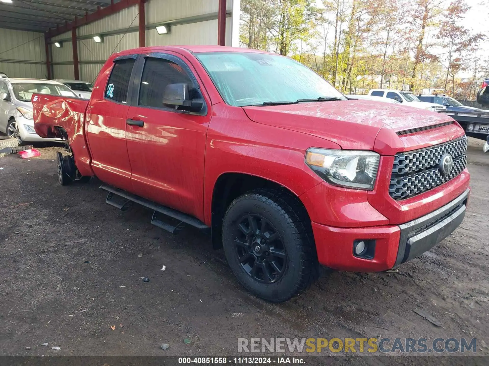 1 Photograph of a damaged car 5TFUY5F14LX918658 TOYOTA TUNDRA 2020