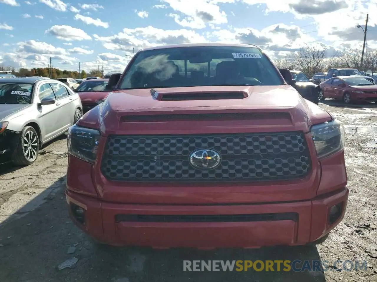 5 Photograph of a damaged car 5TFUY5F19LX925945 TOYOTA TUNDRA 2020