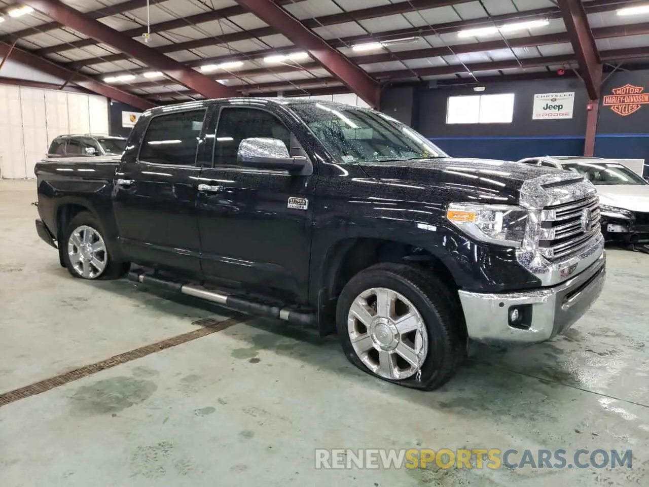 4 Photograph of a damaged car 5TFAY5F12MX022900 TOYOTA TUNDRA 2021