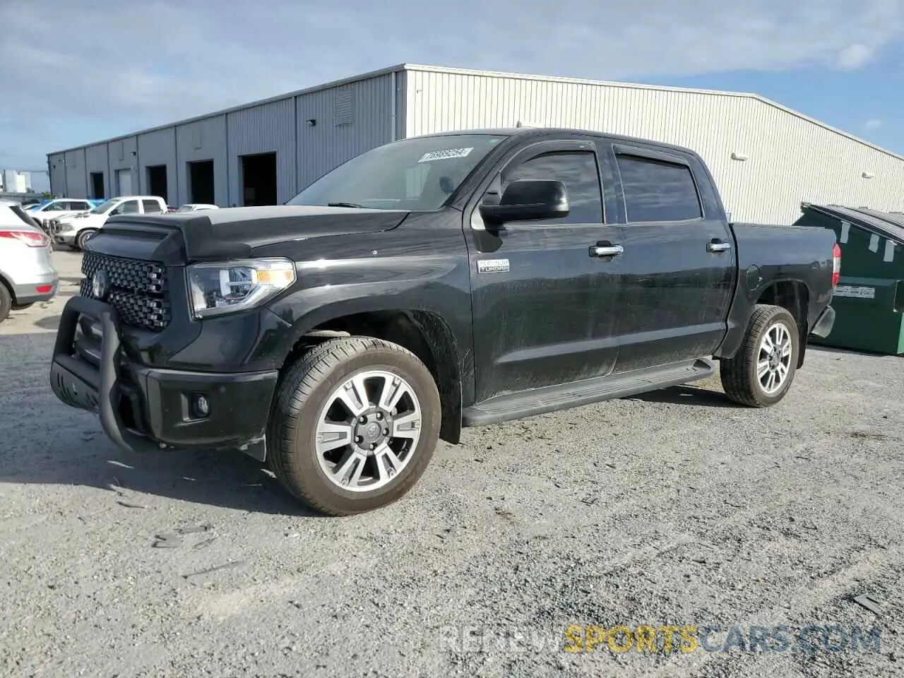 1 Photograph of a damaged car 5TFAY5F17MX016073 TOYOTA TUNDRA 2021