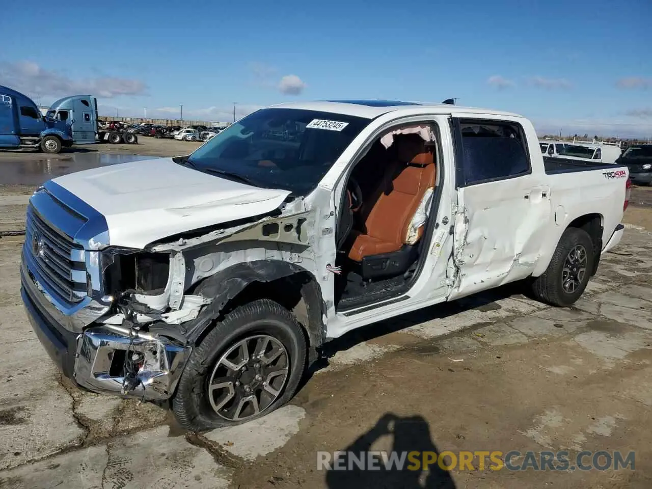 1 Фотография поврежденного автомобиля 5TFAY5F19MX976852 TOYOTA TUNDRA 2021