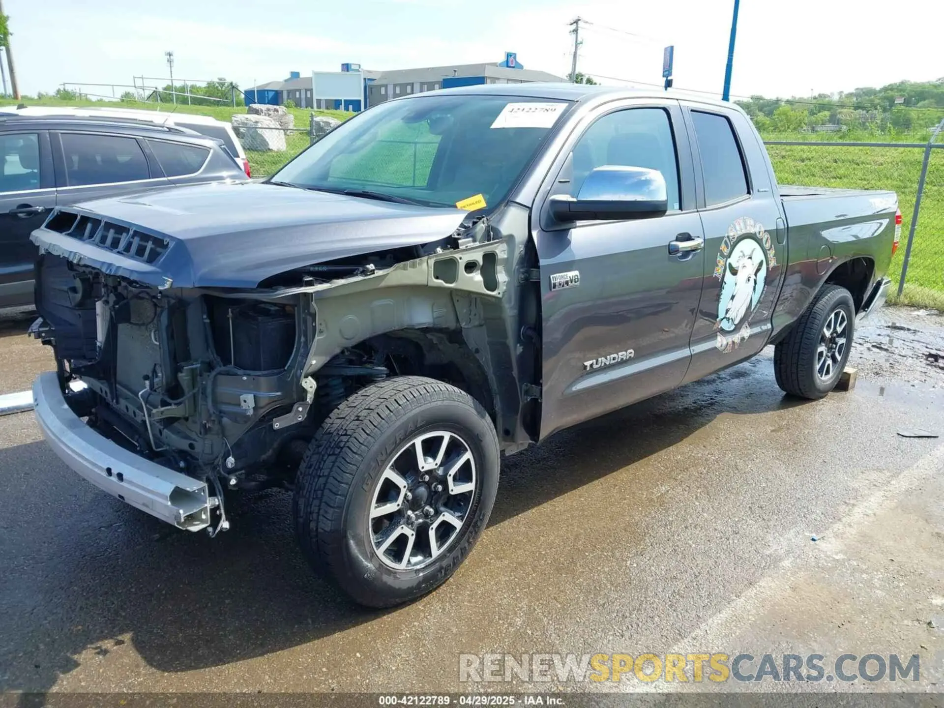 2 Photograph of a damaged car 5TFBY5F13MX044120 TOYOTA TUNDRA 2021