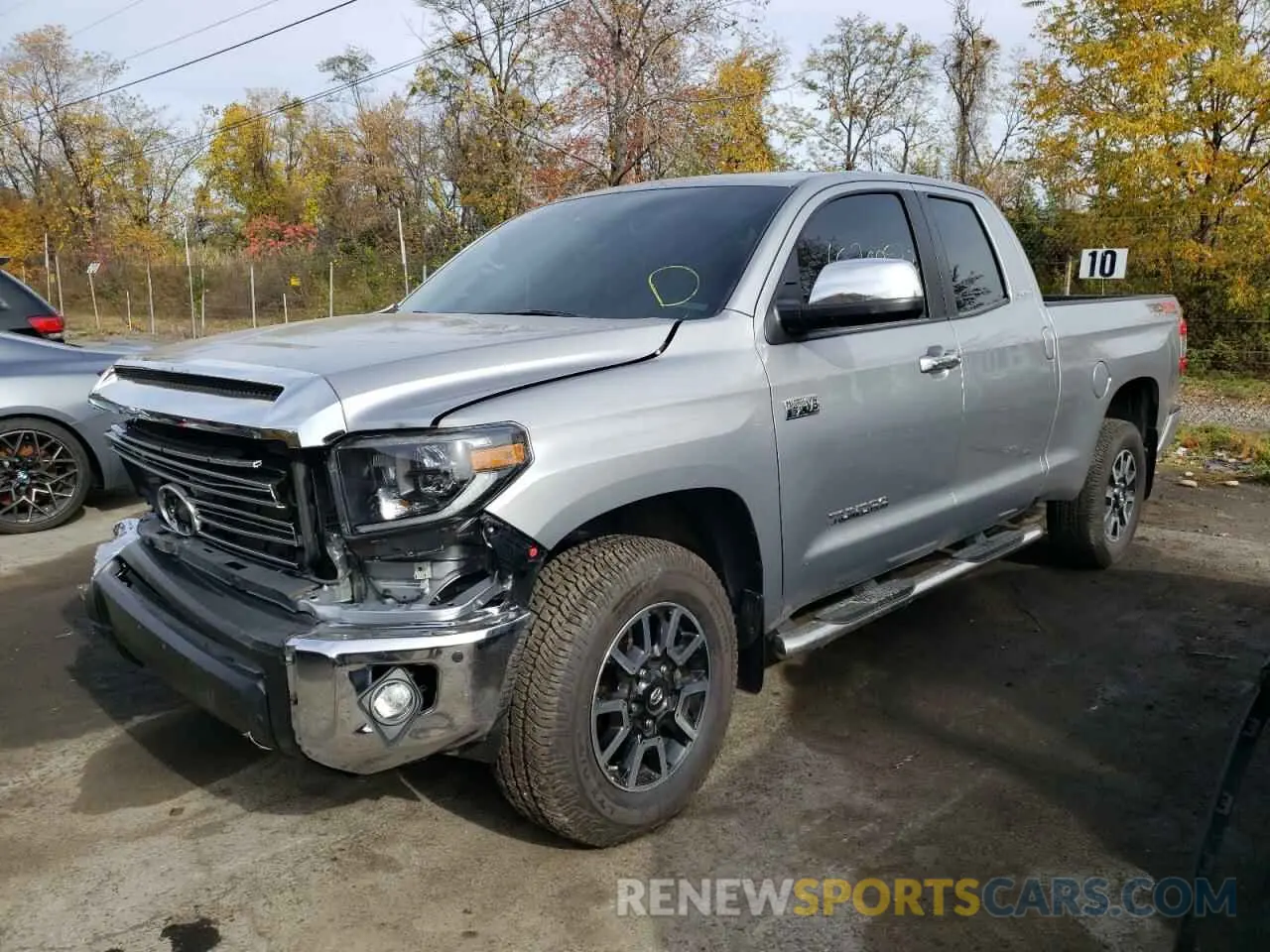 2 Photograph of a damaged car 5TFBY5F14MX978755 TOYOTA TUNDRA 2021