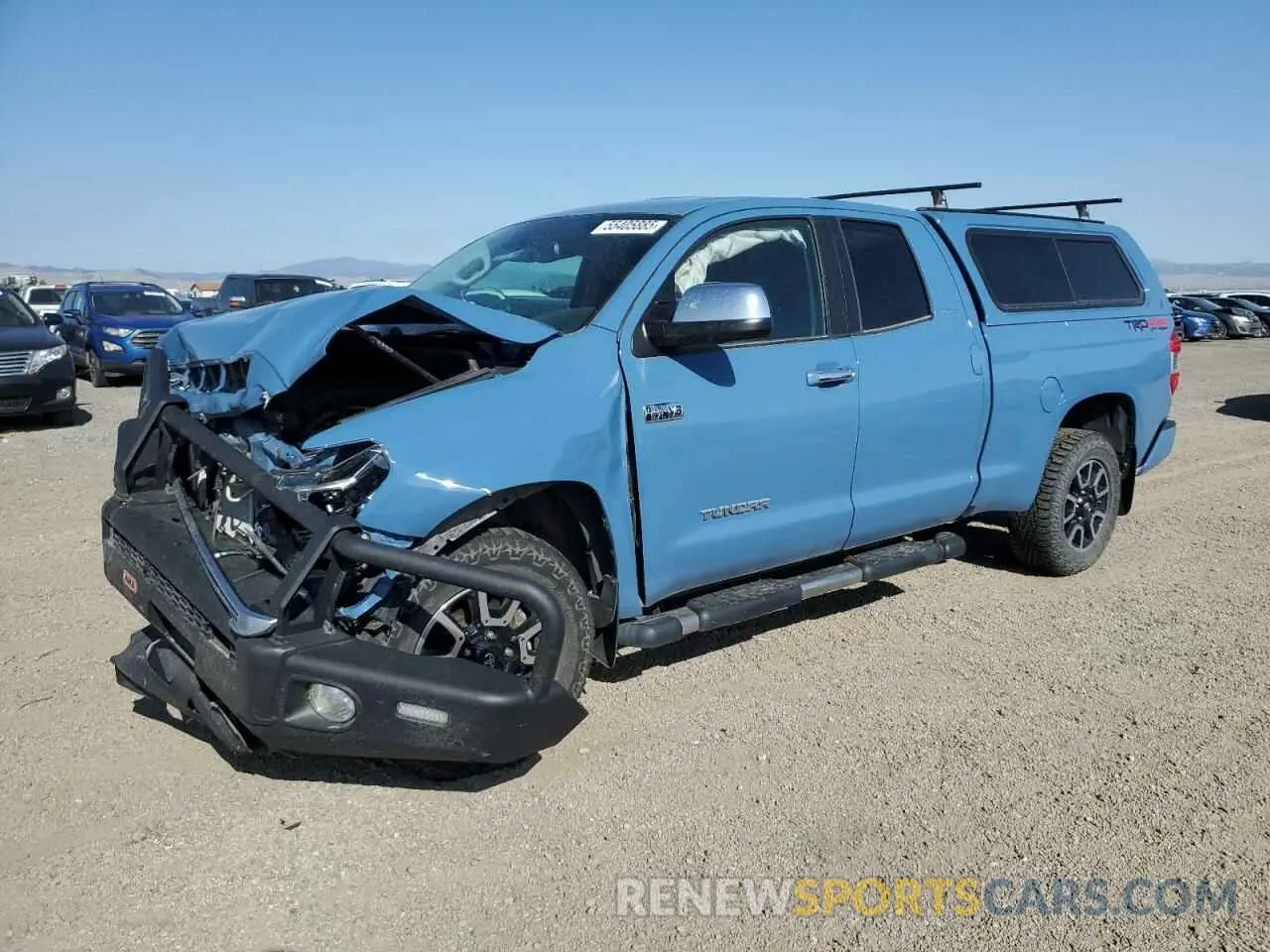 1 Photograph of a damaged car 5TFBY5F15MX988047 TOYOTA TUNDRA 2021