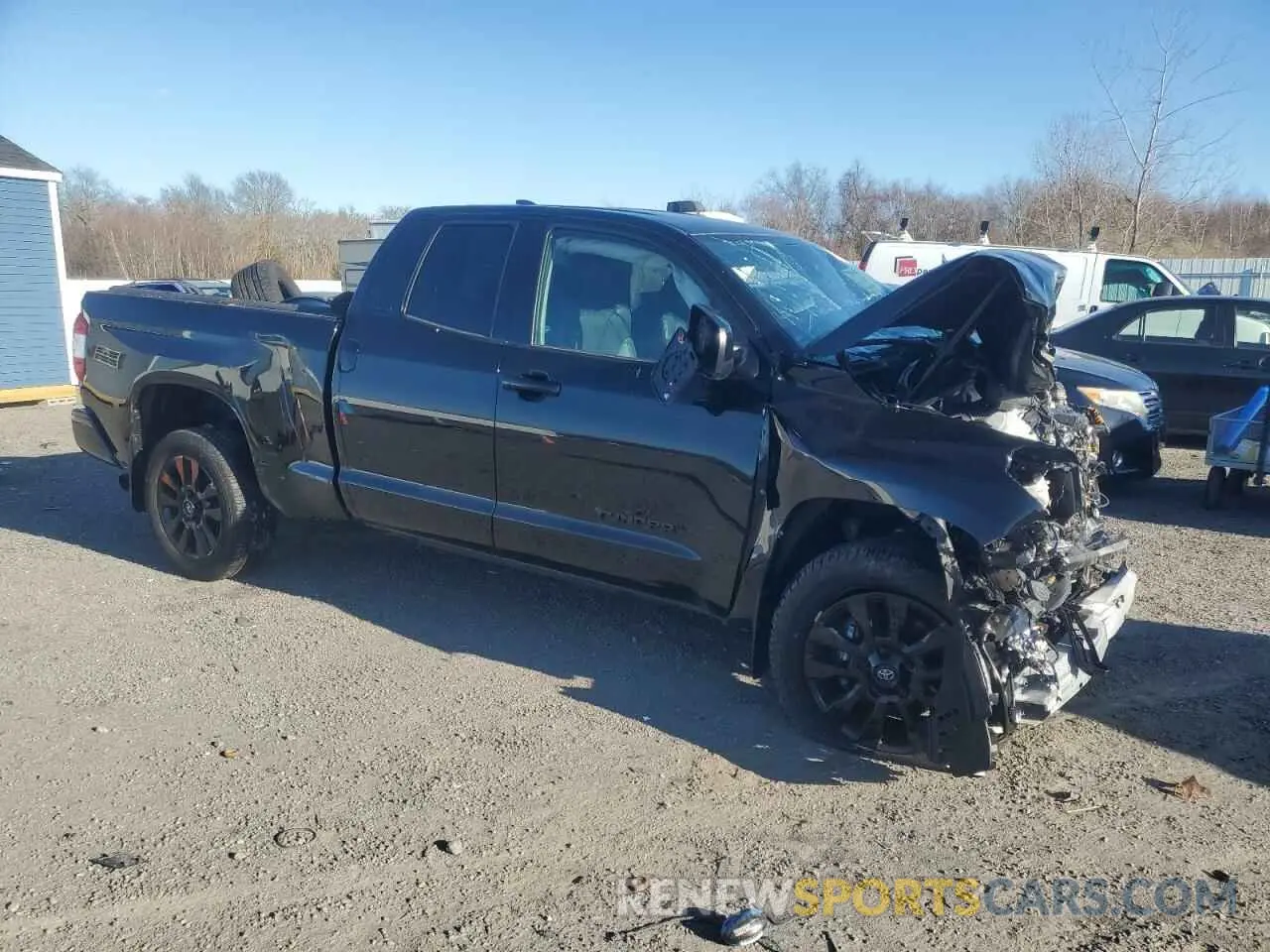 4 Фотография поврежденного автомобиля 5TFBY5F17MX986977 TOYOTA TUNDRA 2021