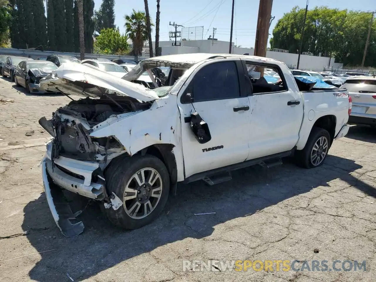 1 Фотография поврежденного автомобиля 5TFDY5F10MX039076 TOYOTA TUNDRA 2021