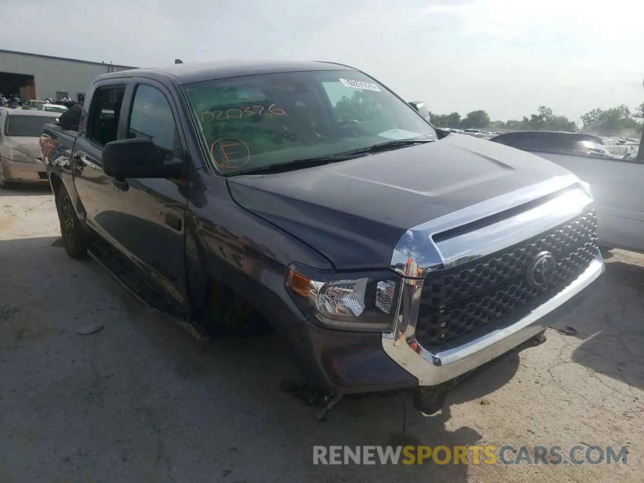 1 Photograph of a damaged car 5TFDY5F11MX020326 TOYOTA TUNDRA 2021
