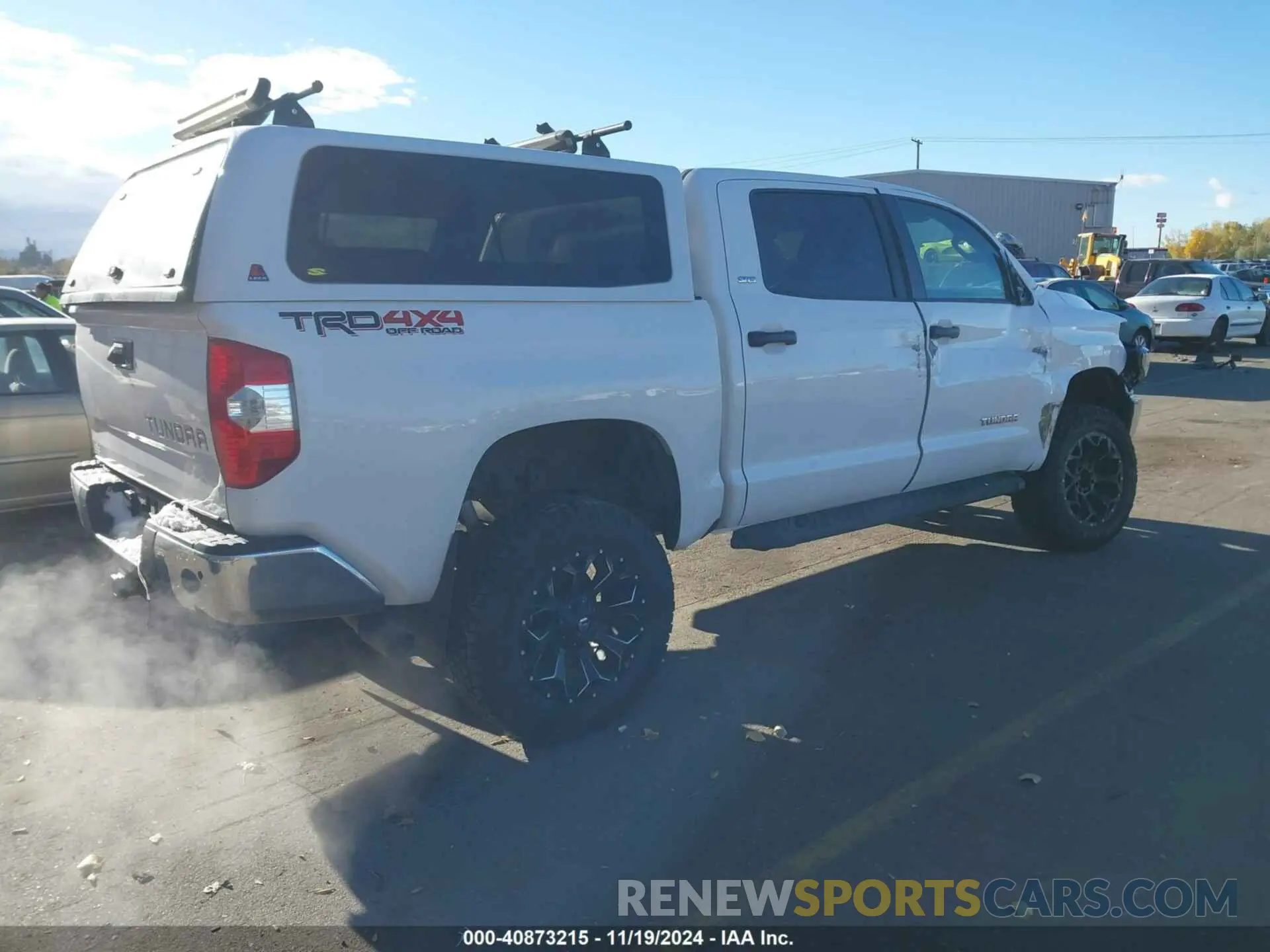 4 Фотография поврежденного автомобиля 5TFDY5F11MX033075 TOYOTA TUNDRA 2021