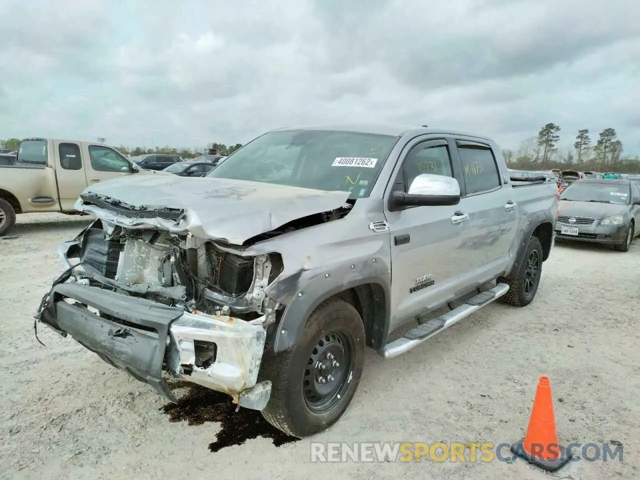 2 Photograph of a damaged car 5TFDY5F12MX969805 TOYOTA TUNDRA 2021