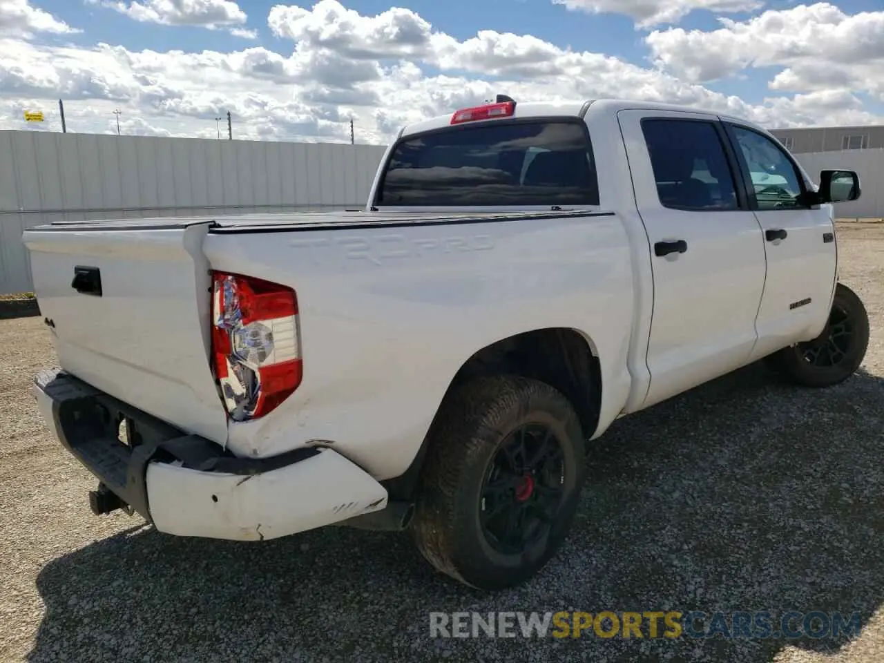 4 Фотография поврежденного автомобиля 5TFDY5F13MX014401 TOYOTA TUNDRA 2021
