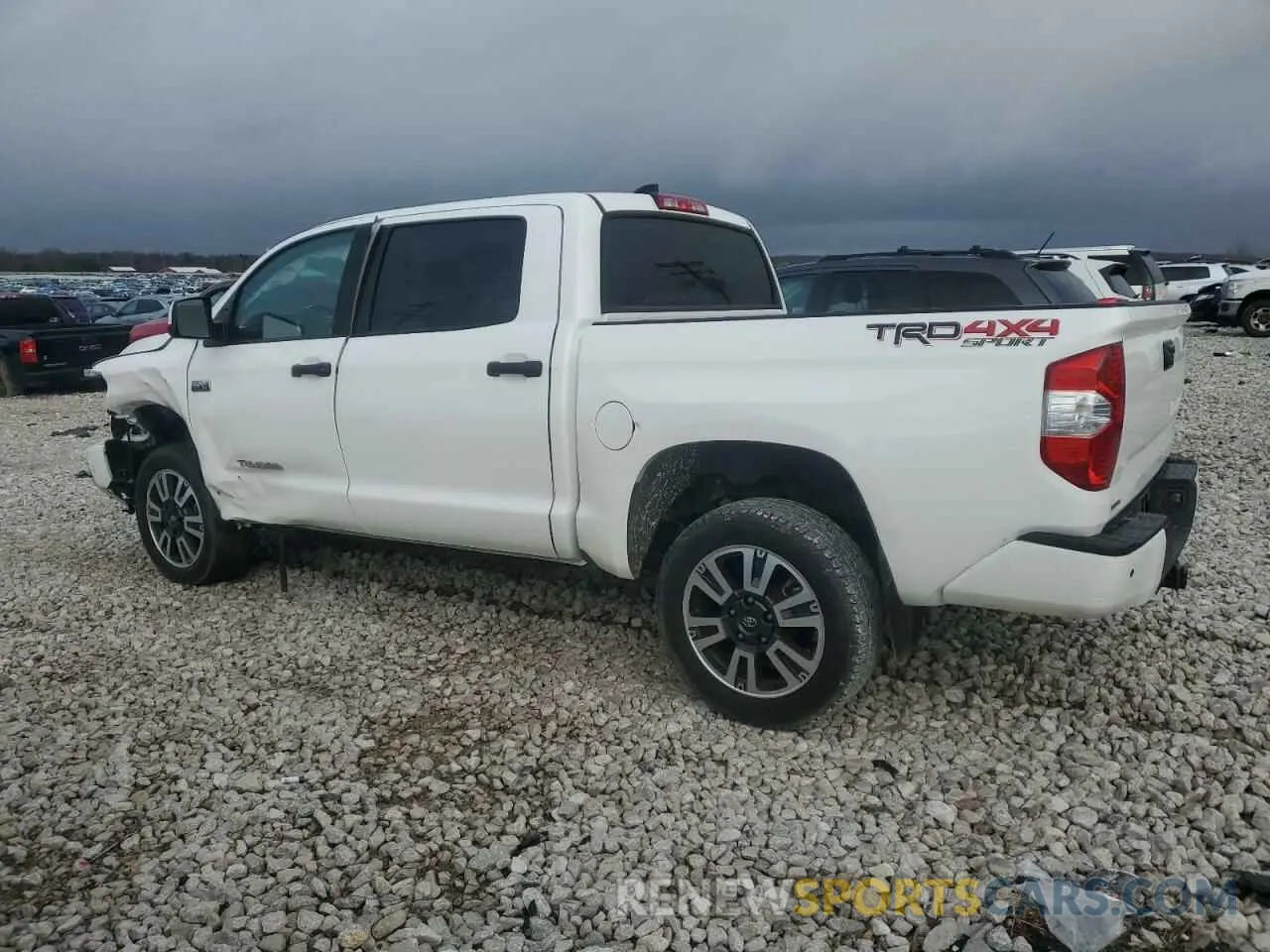 2 Photograph of a damaged car 5TFDY5F14MX006128 TOYOTA TUNDRA 2021