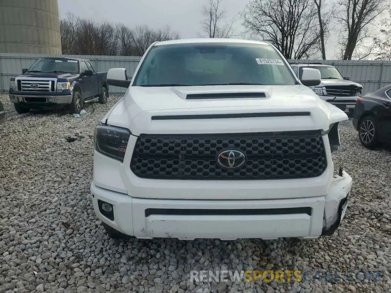 5 Photograph of a damaged car 5TFDY5F14MX006128 TOYOTA TUNDRA 2021