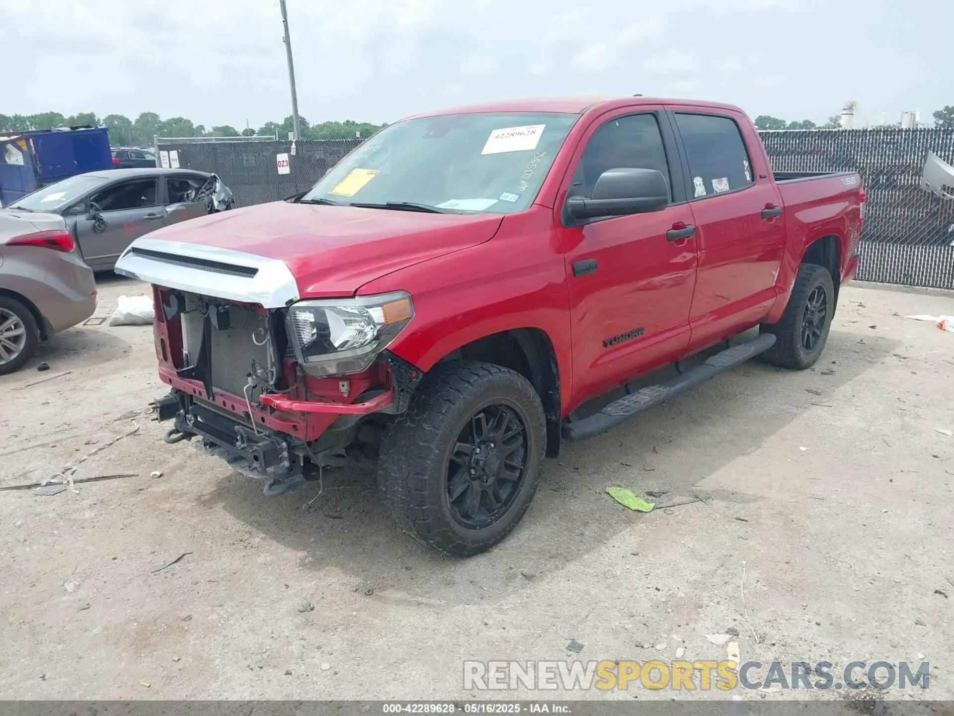 2 Фотография поврежденного автомобиля 5TFDY5F15MX035556 TOYOTA TUNDRA 2021