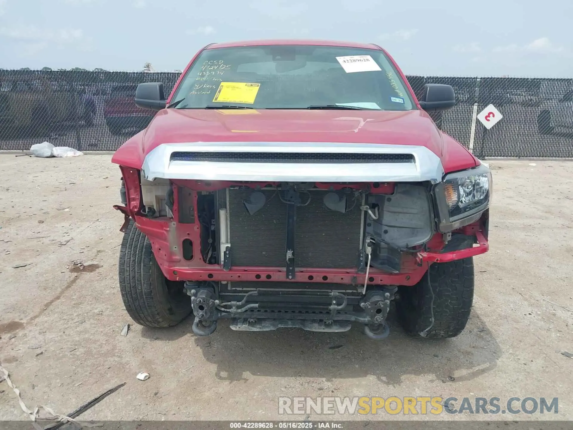 6 Фотография поврежденного автомобиля 5TFDY5F15MX035556 TOYOTA TUNDRA 2021