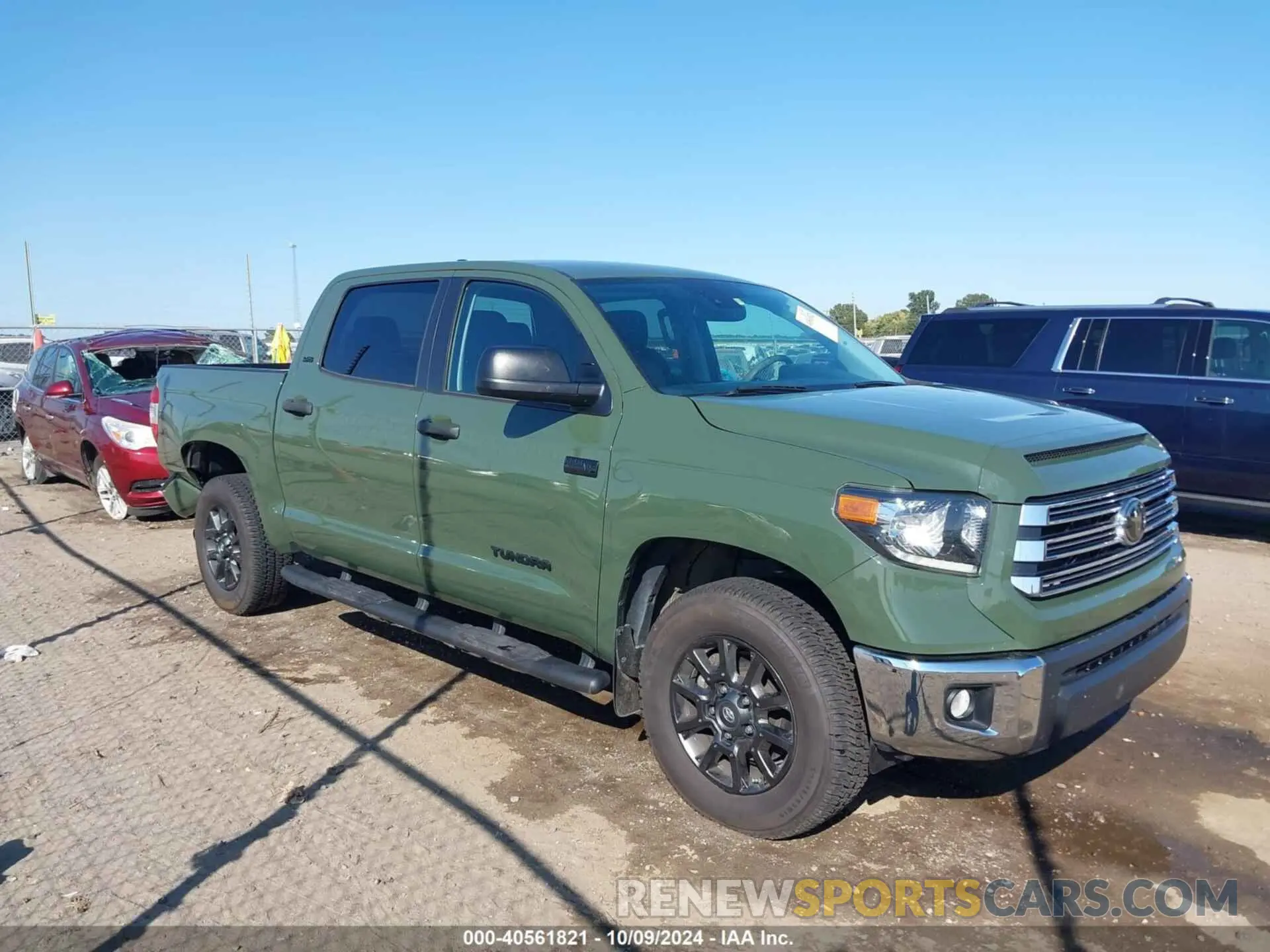 1 Photograph of a damaged car 5TFDY5F15MX989207 TOYOTA TUNDRA 2021
