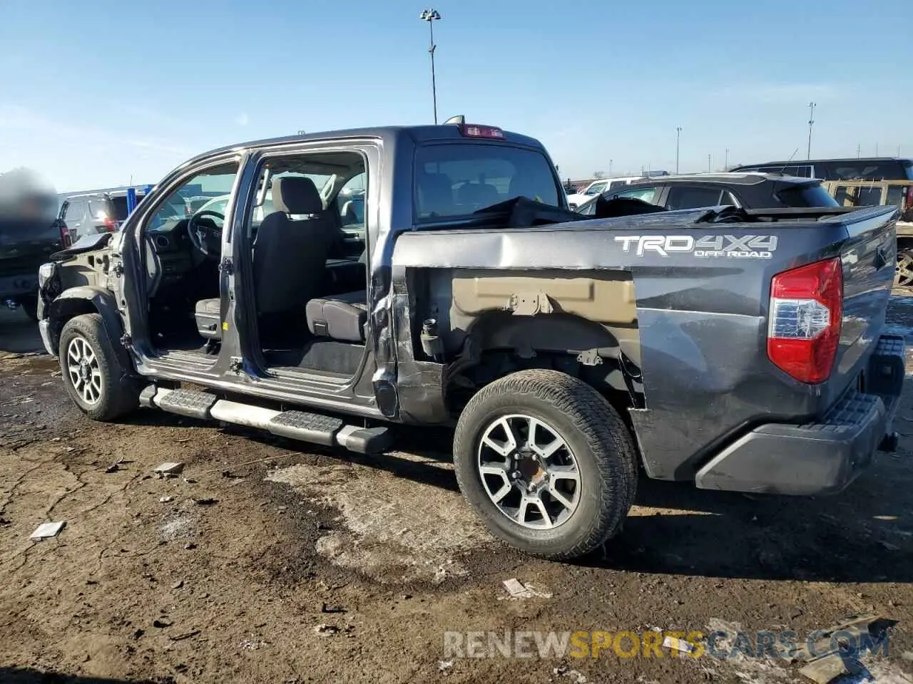 2 Photograph of a damaged car 5TFDY5F16MX006051 TOYOTA TUNDRA 2021
