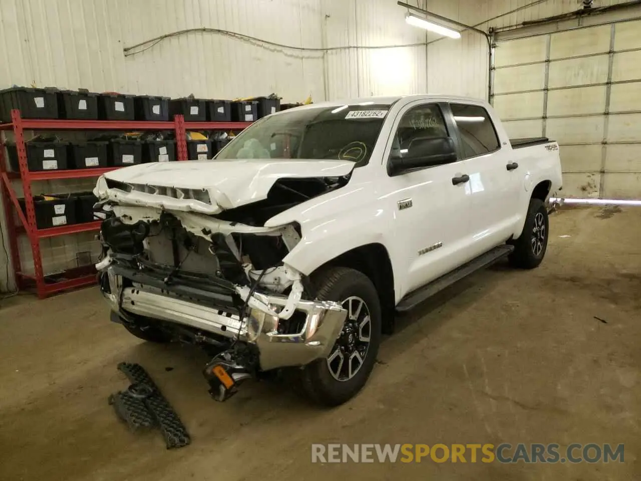 2 Photograph of a damaged car 5TFDY5F16MX979124 TOYOTA TUNDRA 2021