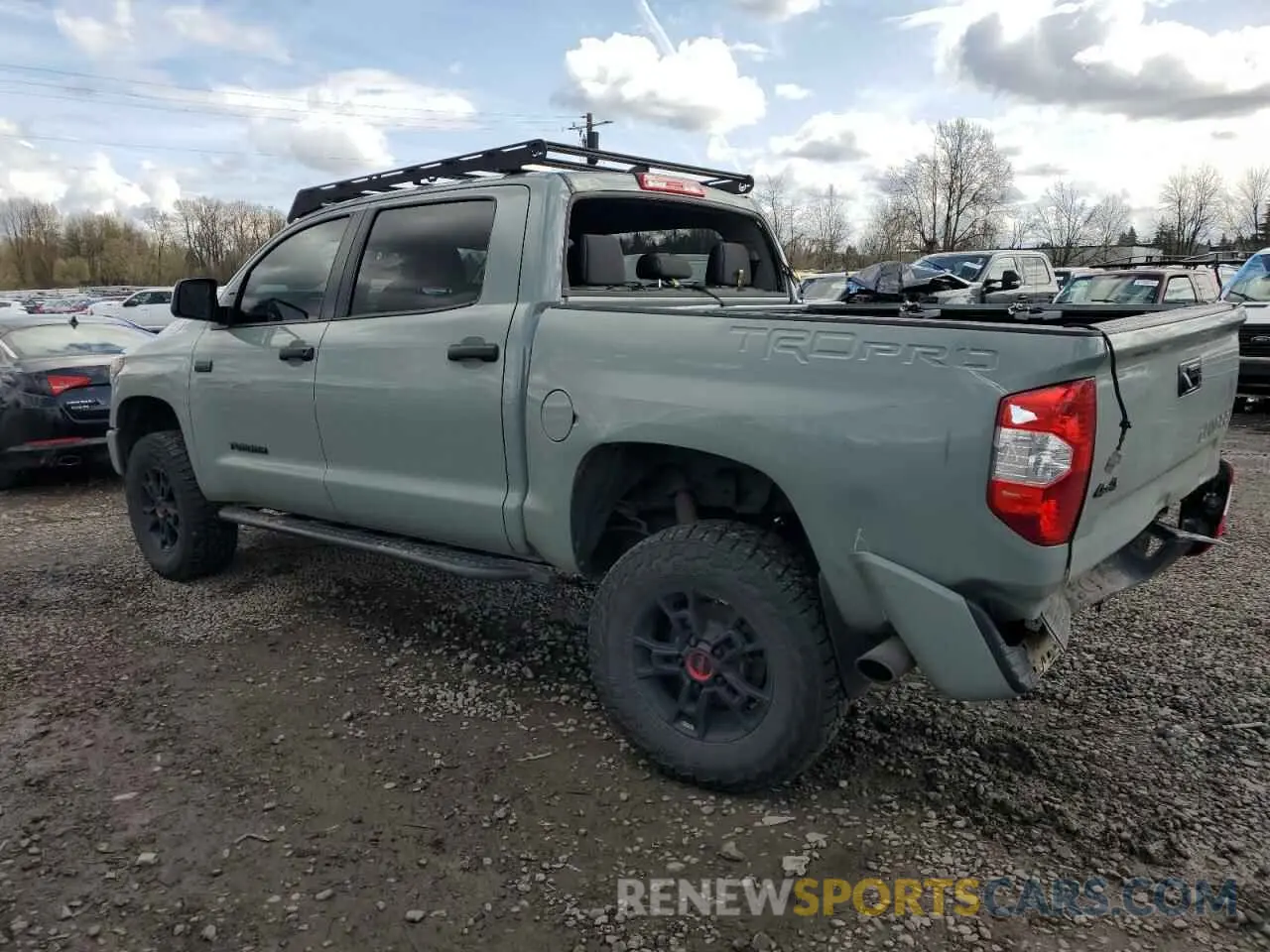 2 Фотография поврежденного автомобиля 5TFDY5F17MX978306 TOYOTA TUNDRA 2021