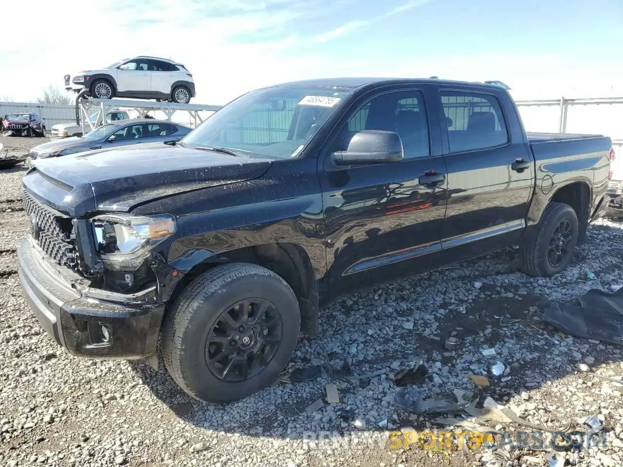 1 Photograph of a damaged car 5TFDY5F19MX044275 TOYOTA TUNDRA 2021
