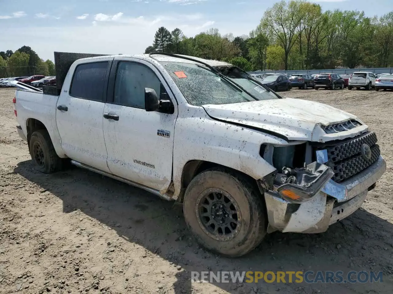 4 Фотография поврежденного автомобиля 5TFDY5F1XMX026464 TOYOTA TUNDRA 2021