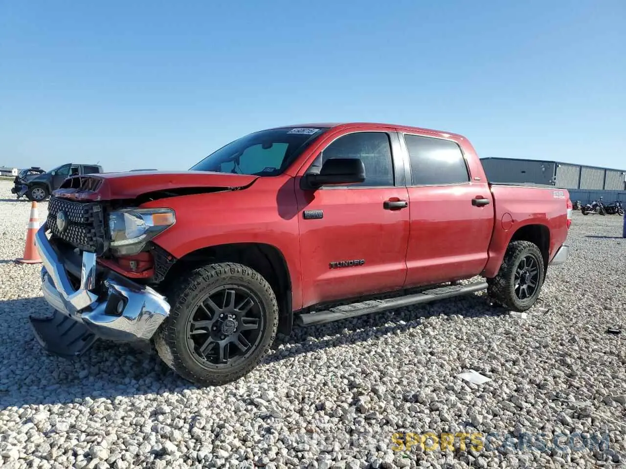 1 Фотография поврежденного автомобиля 5TFDY5F1XMX034001 TOYOTA TUNDRA 2021
