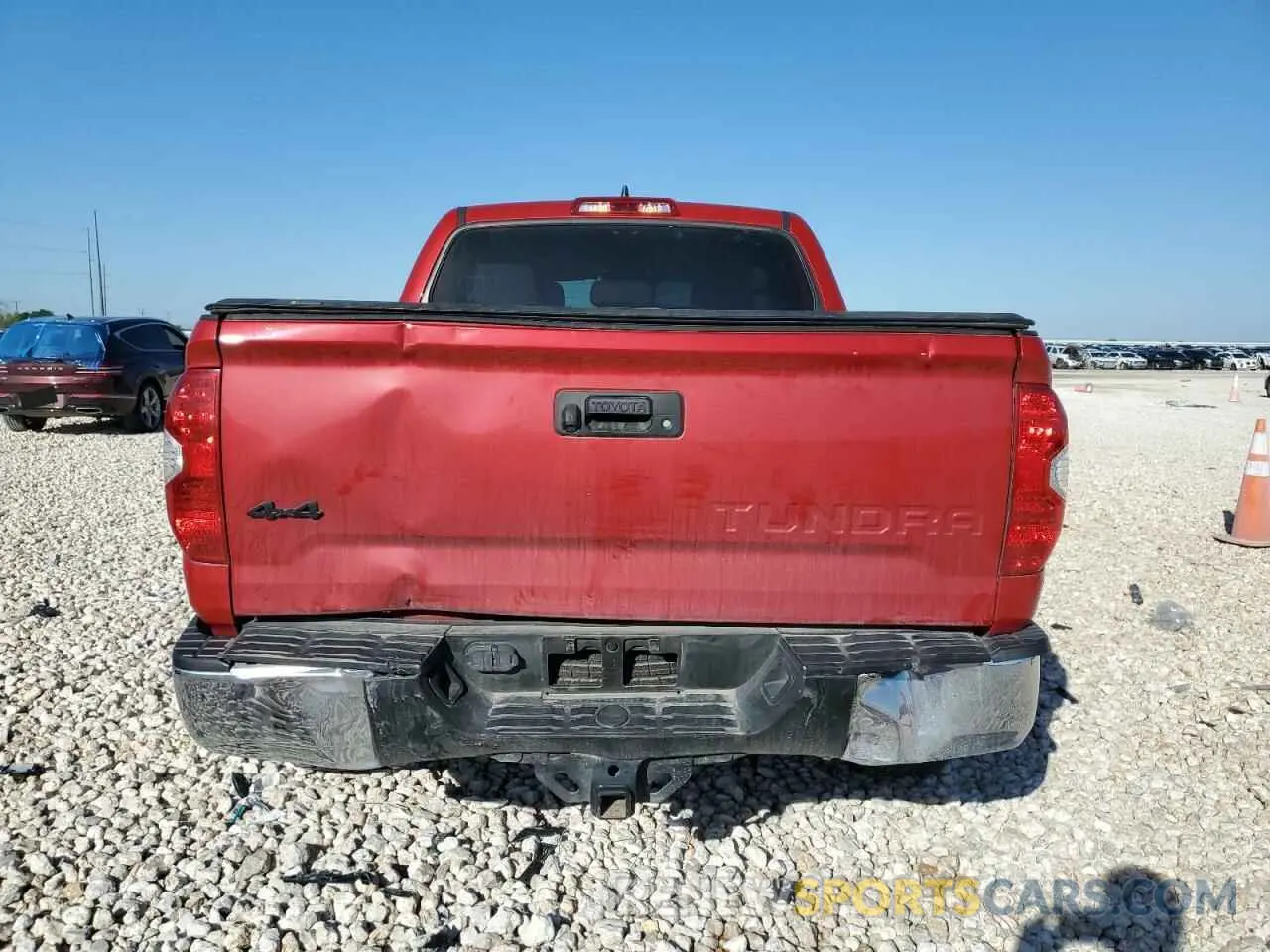 6 Фотография поврежденного автомобиля 5TFDY5F1XMX034001 TOYOTA TUNDRA 2021