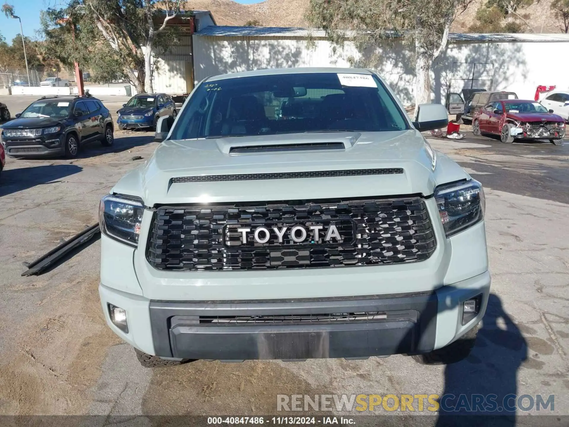 13 Photograph of a damaged car 5TFDY5F1XMX034208 TOYOTA TUNDRA 2021