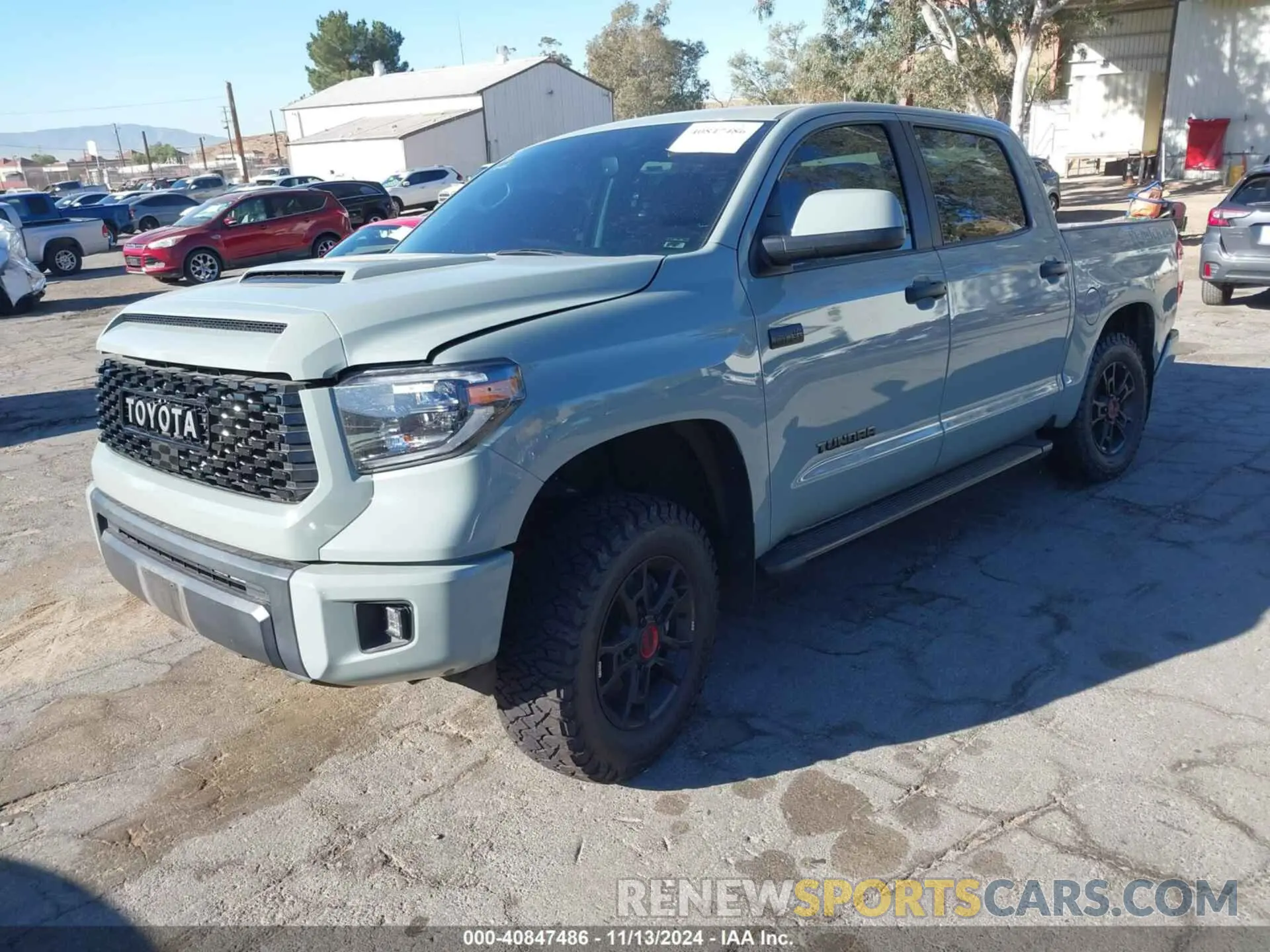2 Photograph of a damaged car 5TFDY5F1XMX034208 TOYOTA TUNDRA 2021