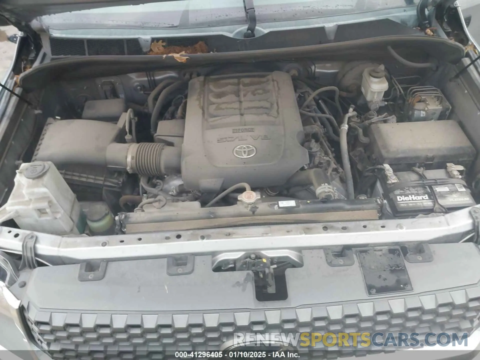10 Photograph of a damaged car 5TFEY5F12MX273045 TOYOTA TUNDRA 2021