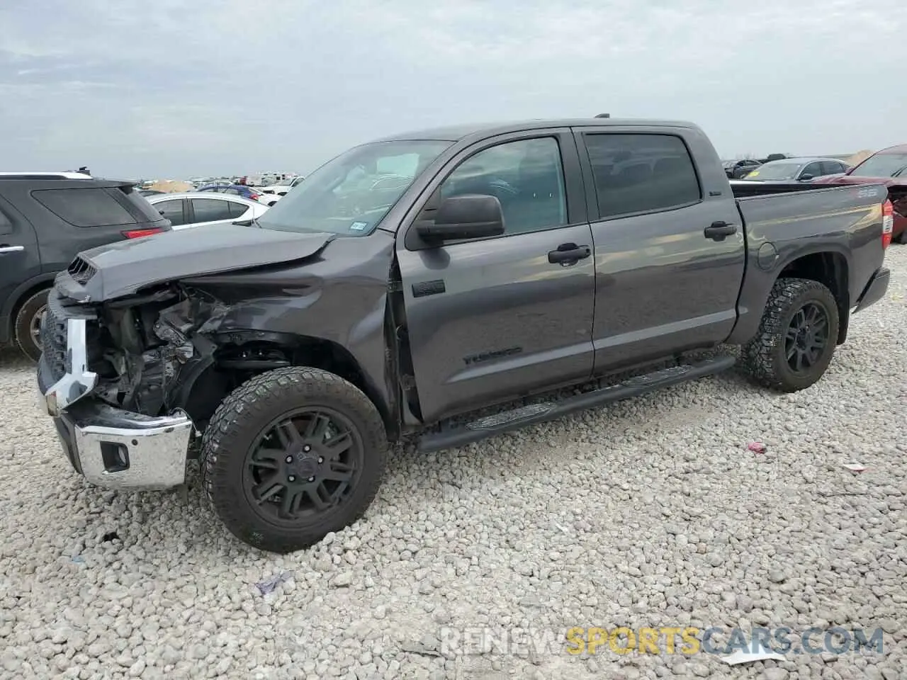 1 Фотография поврежденного автомобиля 5TFEY5F12MX299161 TOYOTA TUNDRA 2021