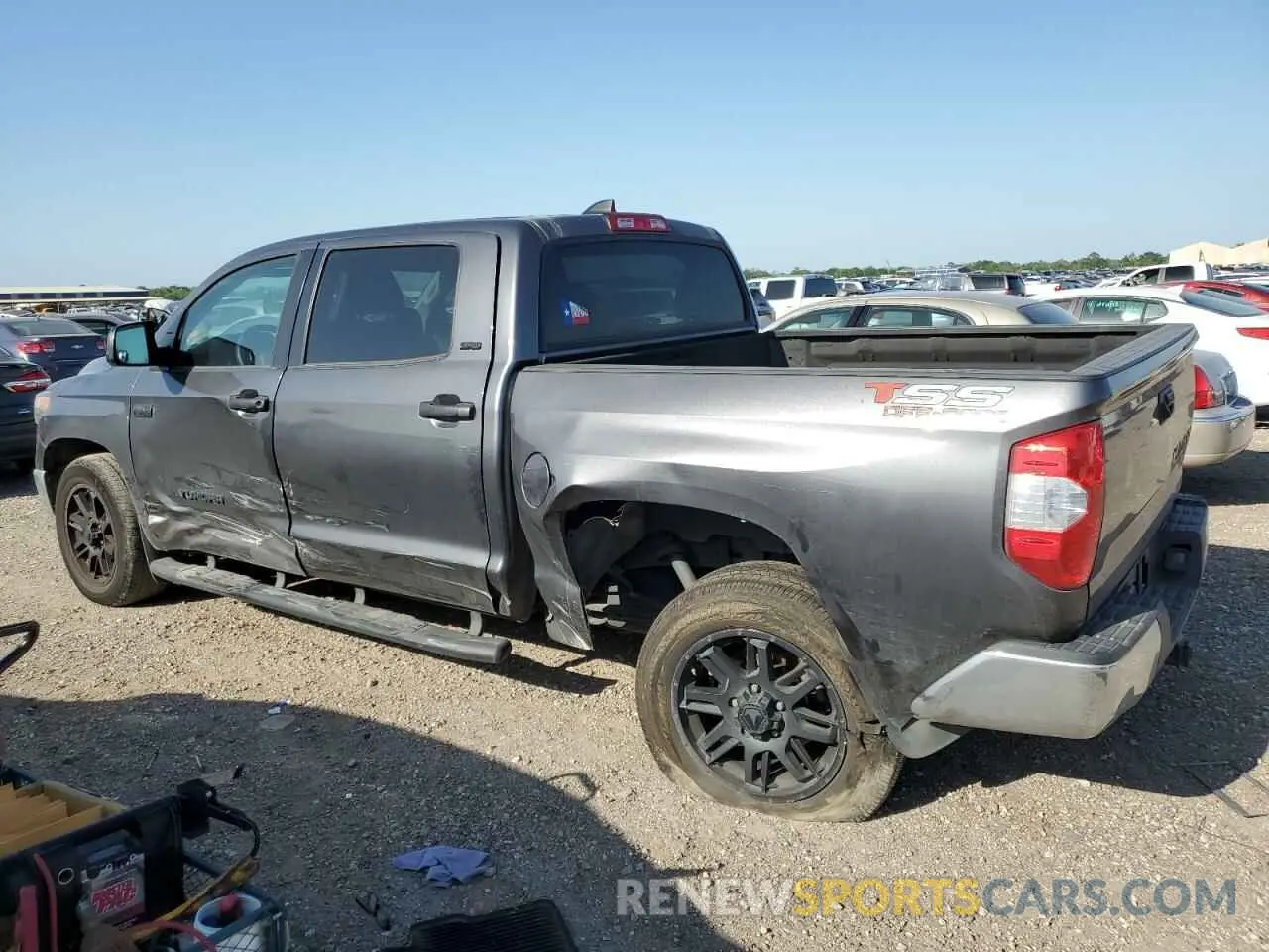 2 Photograph of a damaged car 5TFEY5F13MX272535 TOYOTA TUNDRA 2021