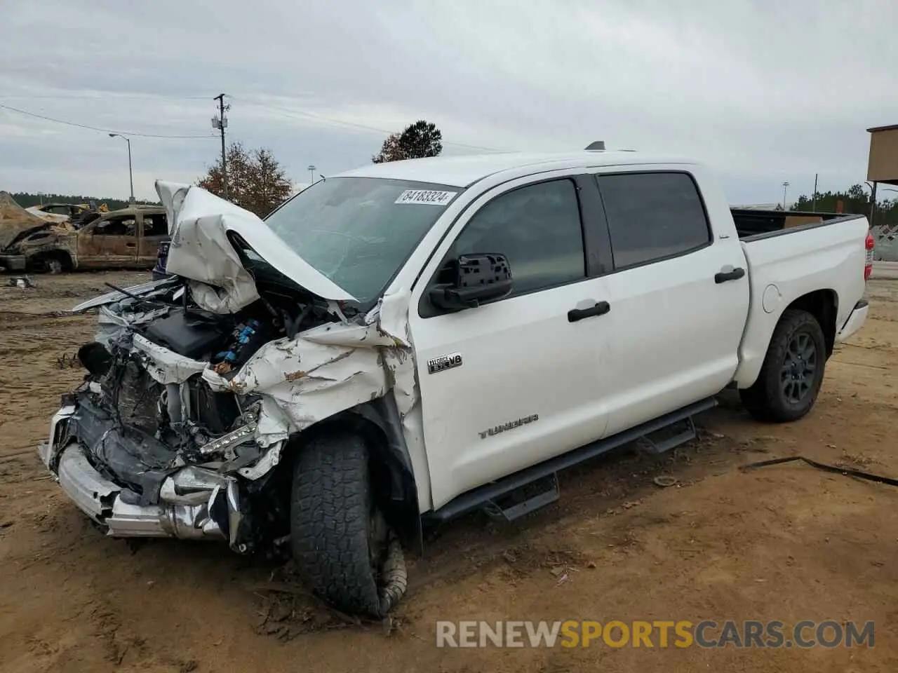 1 Photograph of a damaged car 5TFEY5F13MX280795 TOYOTA TUNDRA 2021